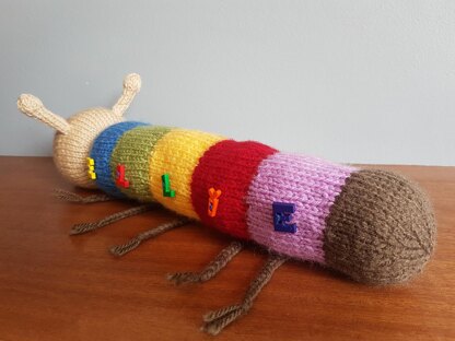 Knitted Caterpillar