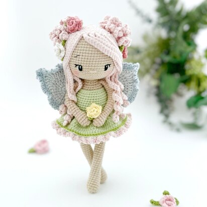 Rose Blossom Fairy Doll