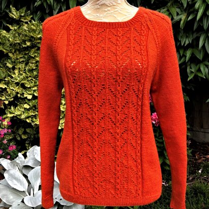 Light & Lacy Raglan Sweater