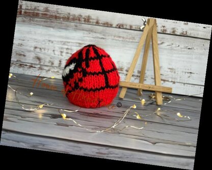 Web Shooter Chocolate Orange Cover Knitting Pattern