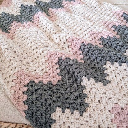 Chunky Chevron Blanket