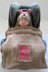 Baby Bear Hooded Car Seat Blanket