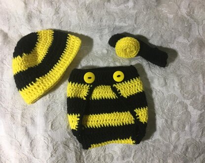 Bumble Bee Baby Outfit