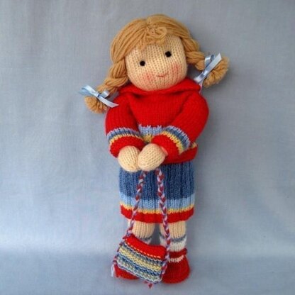 Tilly - Knitted Doll