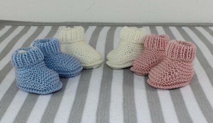 New Baby 4Ply Everyday Booties