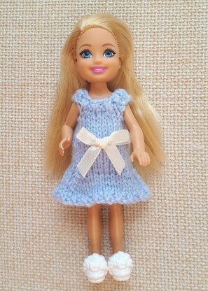 Little Sister in Baby Blue for Doll