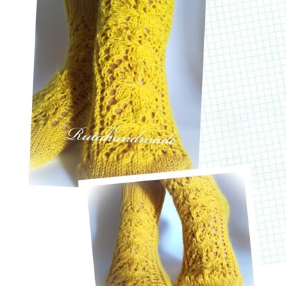 Summer wheat socks