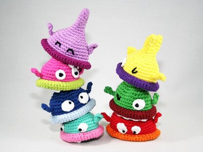 Egg Cozies - Hungry Fishes - Amigurumi