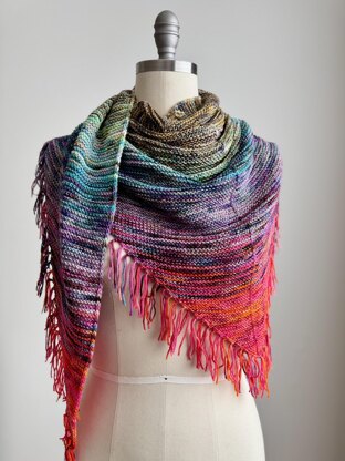 FringeShip Shawl