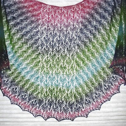 Sweetheart Lace Shawl