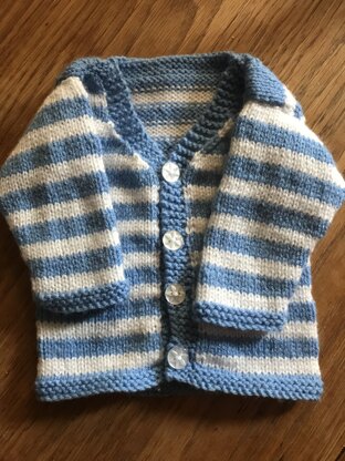 Charlie's Cardi in Lion Brand Nature's Choice Organic Cotton- 90214AD