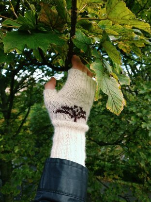 Scottish Rose Handwarmers