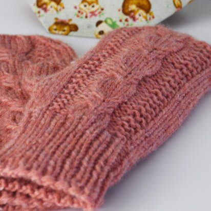 Hollyhock Mittens