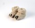 Easy baby bear hat, booties & mittens