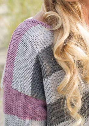 Marquita Sweater in Berroco Pima 100 - 385-5 - Downloadable PDF