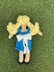 Alice in Wonderland doll knitting pattern