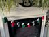 Christmas Holly Stockings bunting sweets chocolate cover, tree decoration DK knitting pattern
