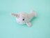 Norbert the Narwhal Amigurumi