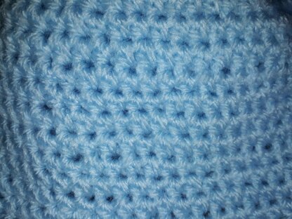 Knotty Baby Crochet Hat