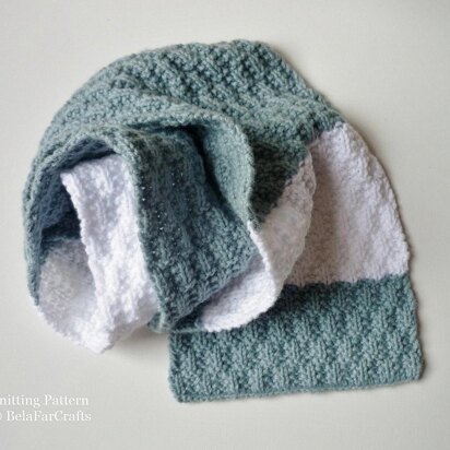 Boys Textured Scarf