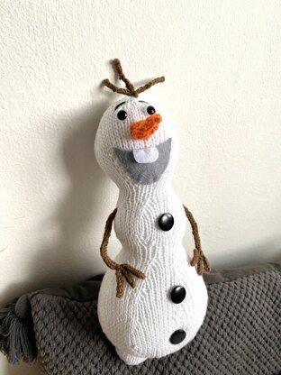 Pattern Amigurumi Snowman Olaf Frozen