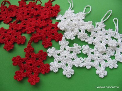 Crochet Snowflake "Christmas"