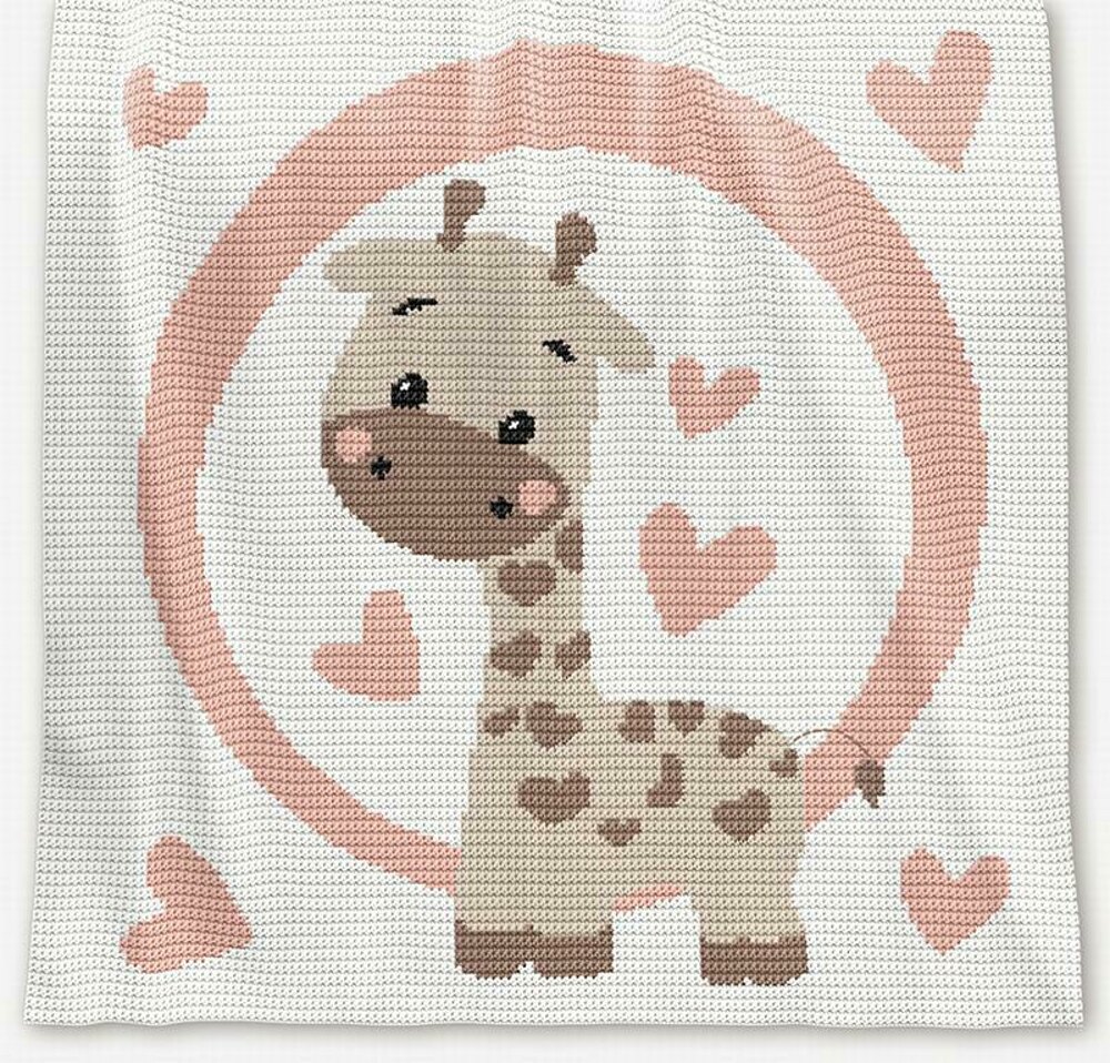 Giraffe baby blanket crochet pattern new arrivals