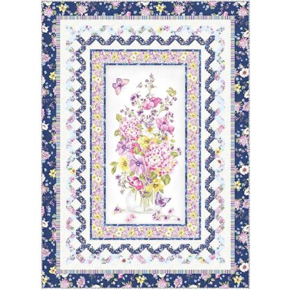 Michael Miller Fabrics Delicate Beauty Quilt - Downloadable PDF