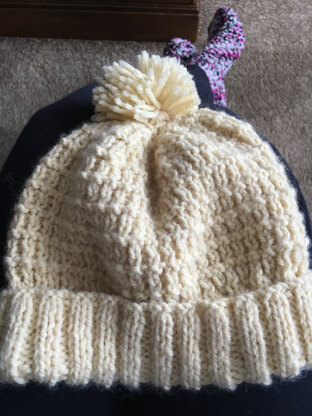 Alexis Hat with Bobble for Adults and Children