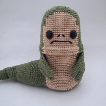 Jabba the Hutt, Star Wars tribute crochet pattern