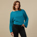 #1355 Braeburn - Sweater Knitting Pattern for Women in Valley Yarns Brodie