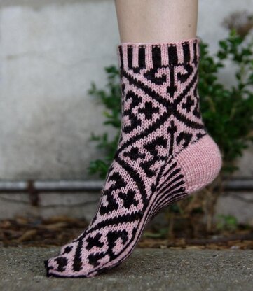 Brocade Socks