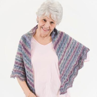 K833-Opal Shawl - knitting pattern