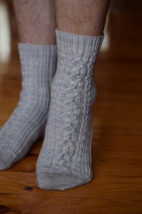 Interlaced Socks