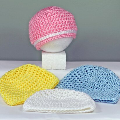 30 Minute Newborn Baby Hat