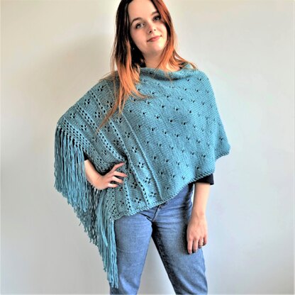 Sea Sparkle Poncho/Wrap