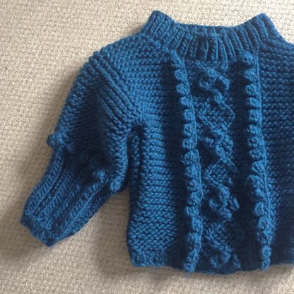 Chunky Cable & Bobble Jumper