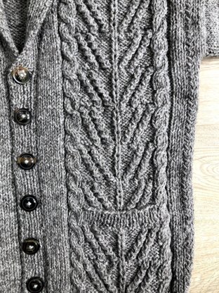 Branch Line - Cabled Chunky Jacket