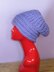 Super Chunky Rib Band Lace Slouch Hat