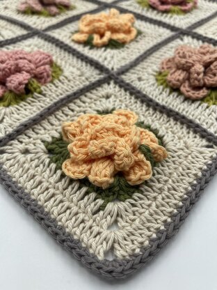 Camellia Flower Motif & Join