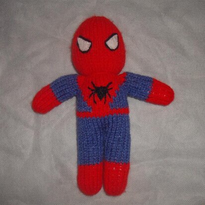 Knitted Spiderman