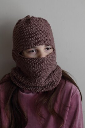 Textured Bulky Balaclava