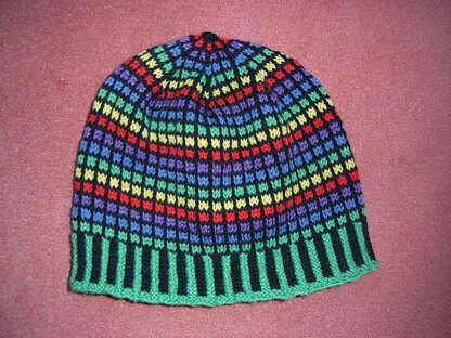 Stained glass beanie