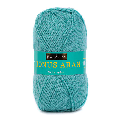 Hayfield aran clearance with wool 100g