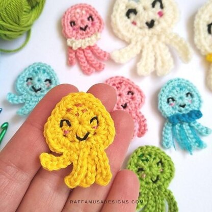 Jellyfish & Octopus Appliques