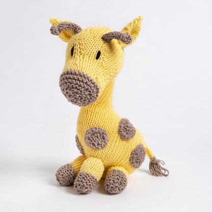 Lottie The Giraffe in Wool Couture Cotton Candy - Downloadable PDF