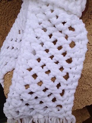 Lattice Stitch Scarf