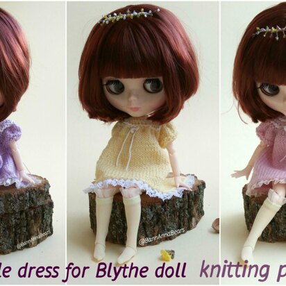 Cute little dress for Blythe doll