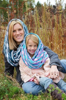 Serene Reflections Hooded Cowl