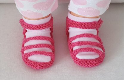 Melissa - 4ply baby sandals